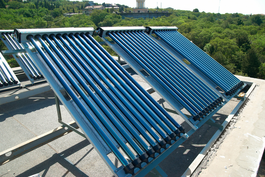 Solarthermie_Röhrenkollektoren